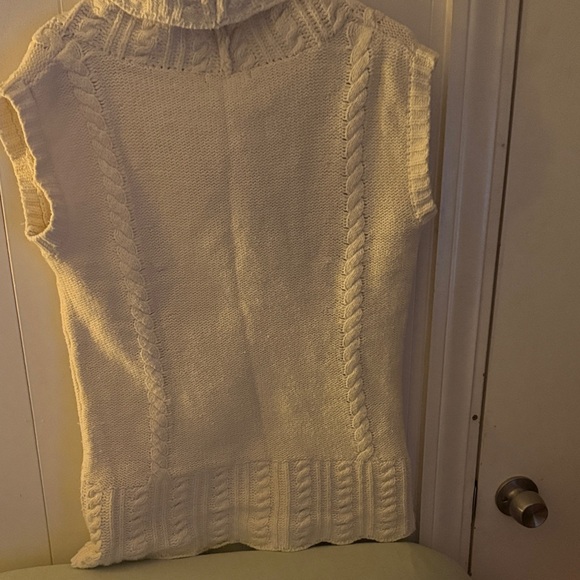 Elegant Cowl Neck Cable Knit Sweater - Picture 2 of 3